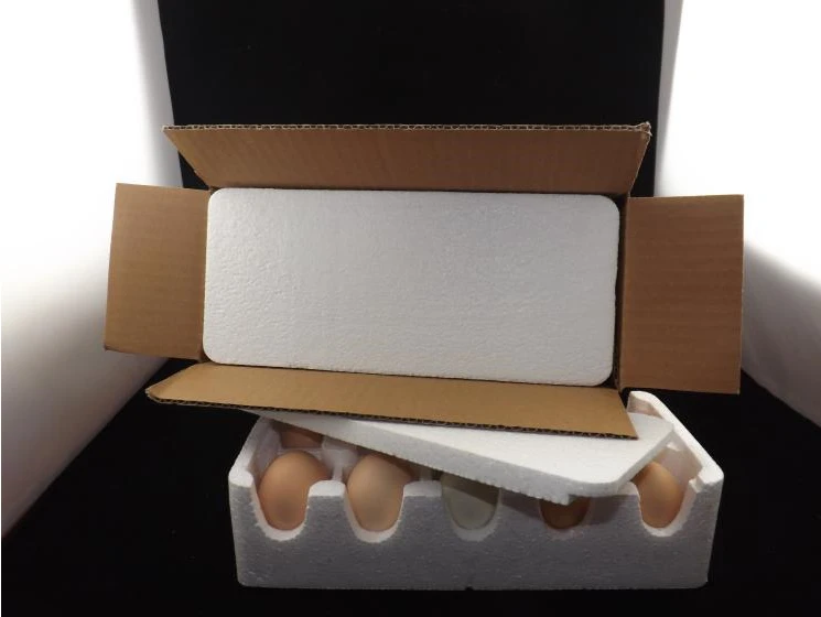 
Shenzhen manufacturer supplier promotion white paper egg carton packaging 