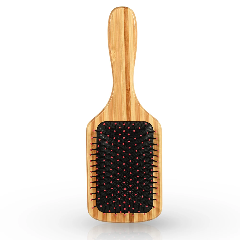 2020 Professional Wholesale Eco-Friendly Bamboo Hair Scalp Brush Air Cushion Magic Hair Brush Comb Hair Brushes Manufacturer