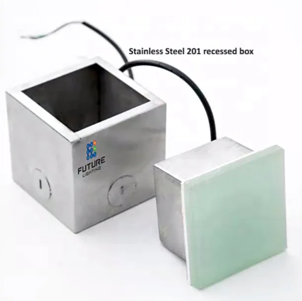 
Outdoor IP67 100x100mm rgb led tiles for garden road 