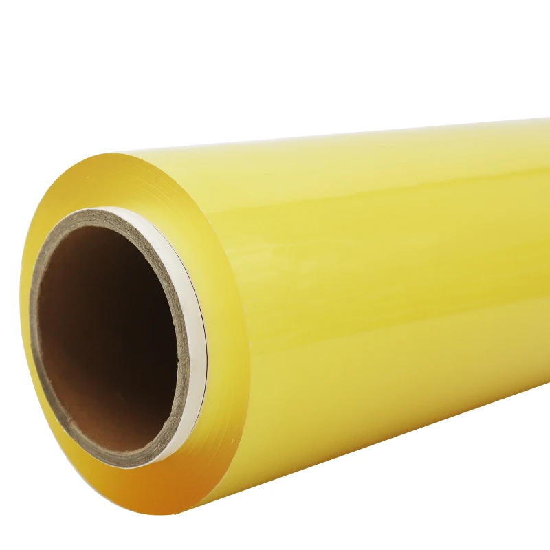 Top Quality 10 Micron 3000 Meters PVC Film Packed by Plastic Stretch Film