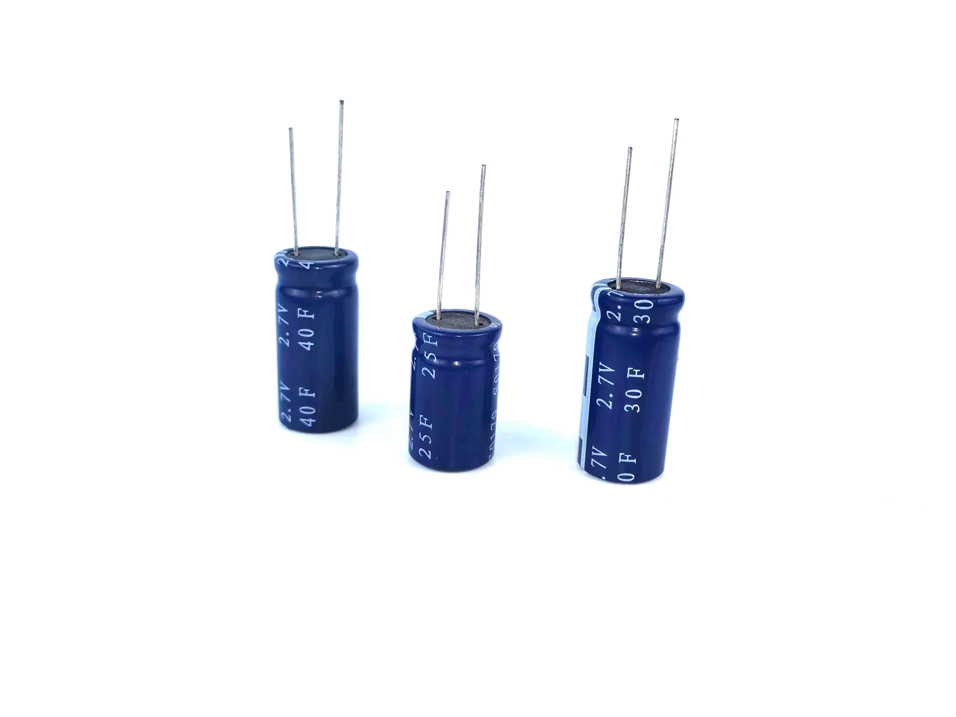 2.7V 25f Rechargeable battery 10000F Farad Super capacitor For intelligent three meter