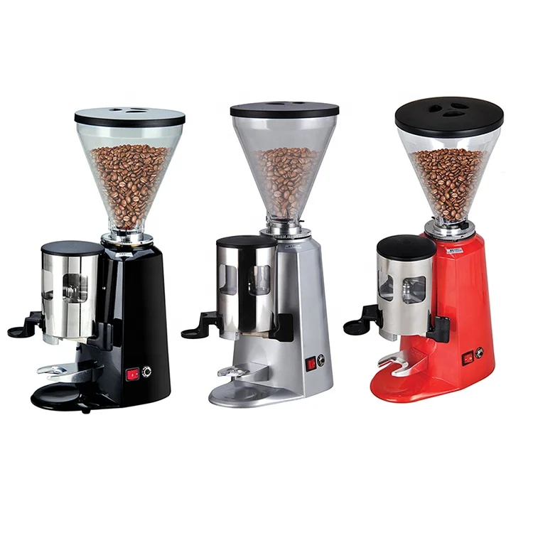 Commercial Automatic Flat Type 1.5L Coffee Grinder Electric Grinding Machine