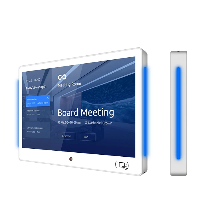 Wall mounted 10 inch android 11 13 14 White Label Tablet ODM OEM android front nfc tablet pc meeting room smart home poe tablet