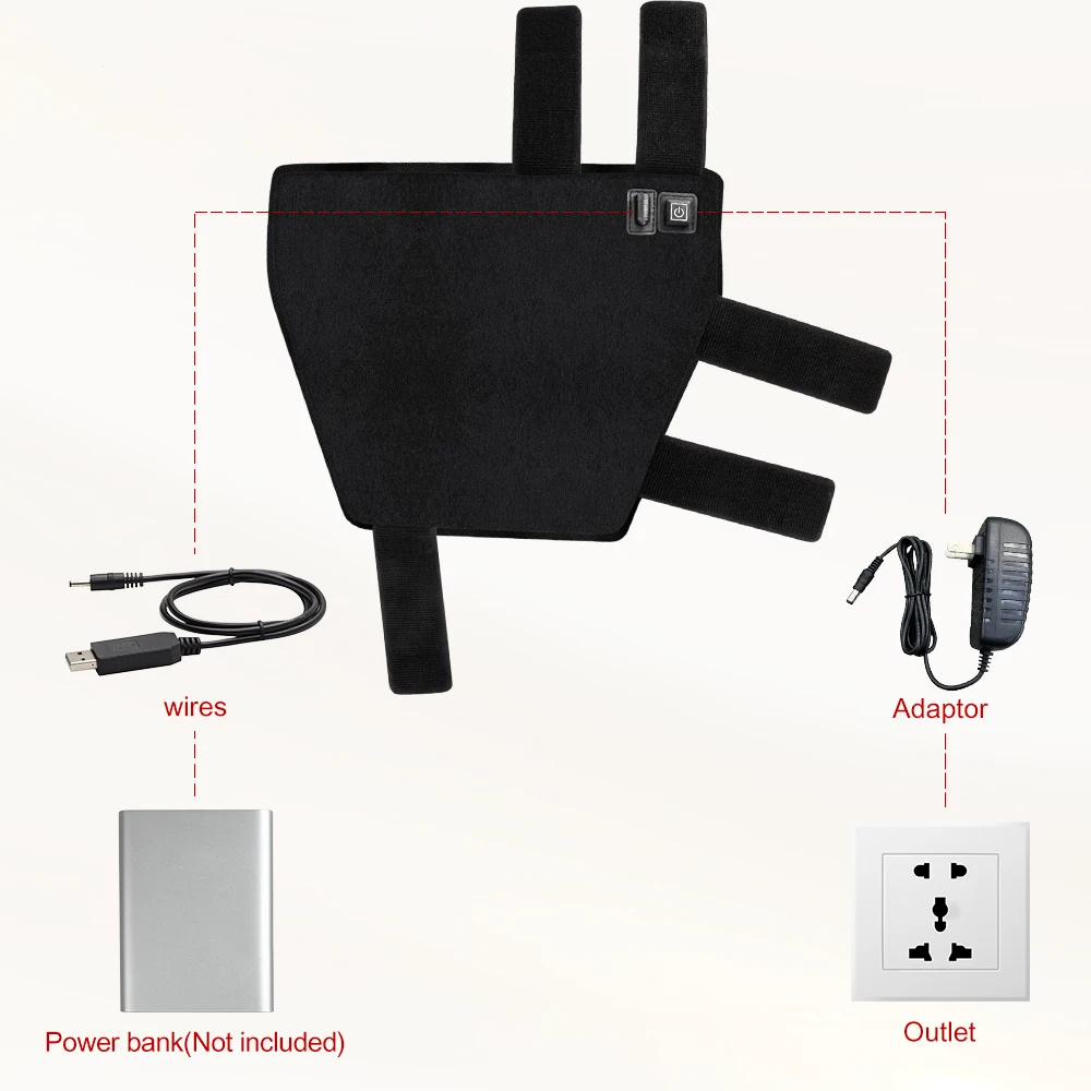 Red & Infrared  light Therapy Shoes Wraps Toes Ankle, Led Near Infrared Light Boots, Controller Adjustable Power & Time