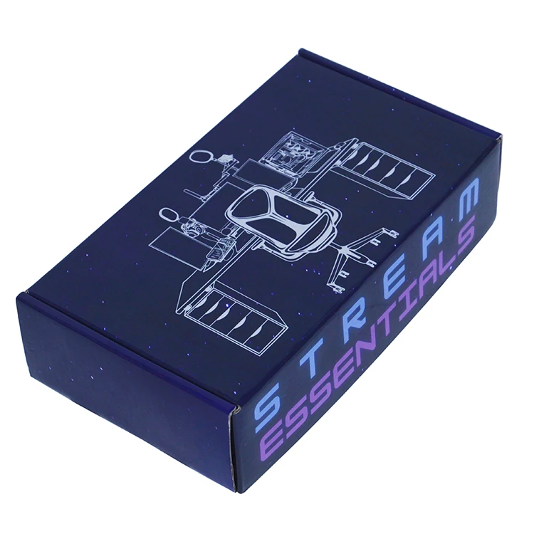 Custom Luxurious Clothing Shipping Paper Boxes for  T-shirt Clothes and Shoes Packaging with Logo