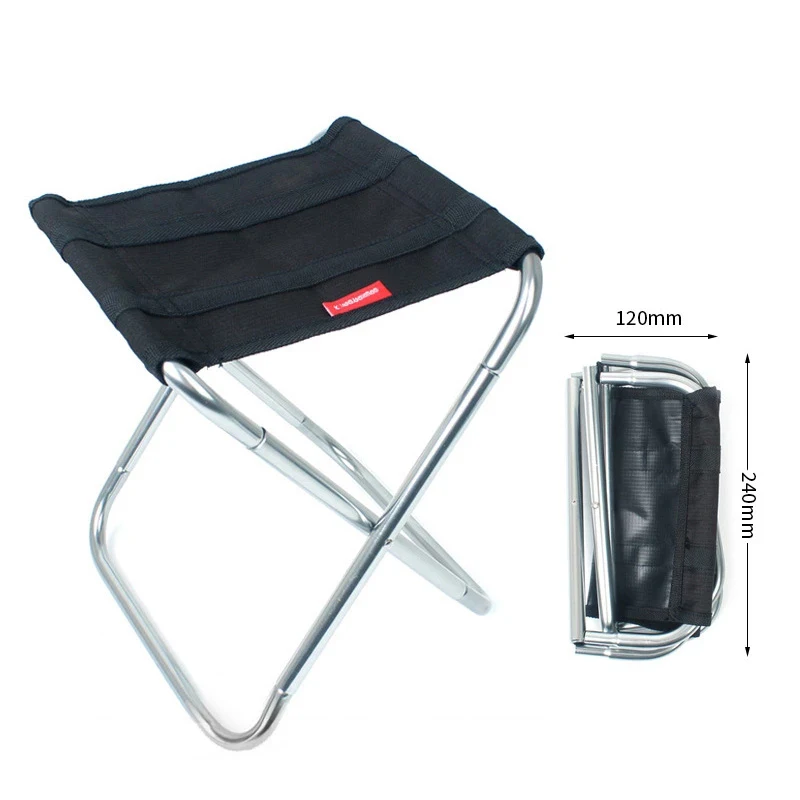 Hot Sale Lightweight Outdoor Folding Chair for Travel Fishing BBQ Hiking Picnic Seat Tools Chair