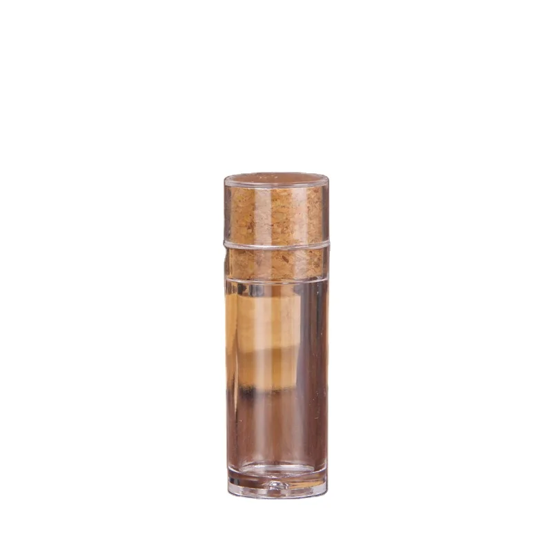 1g saffron bottle small plastic tube with cork lid