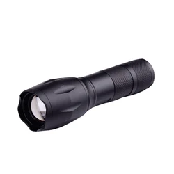 Ningbo Super Bright 10W 1000lm XML T6 LED 5 Modes 3*AAA or 1*18650 Battery Most Powerful Zoom LED Torch Flashlight For Camping