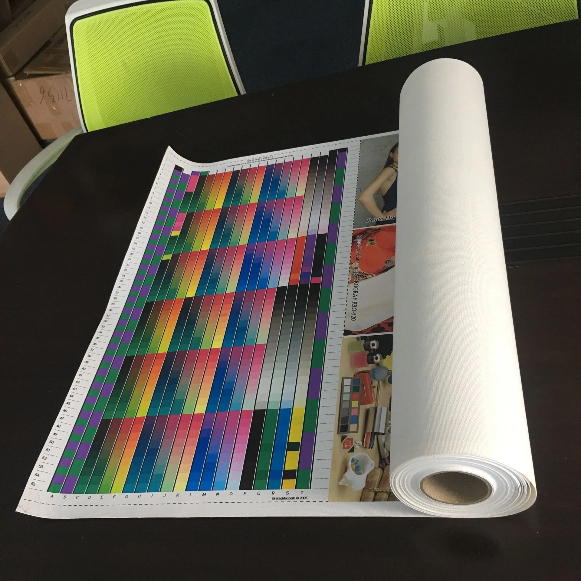 Inkjet canvas inkjet printing cotton matte  canvas rolls for epson printers solvent ink