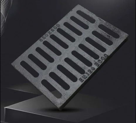 Customized size heavy duty ditch cover ductile cast iorn grating rainwater floor plastic trench cover