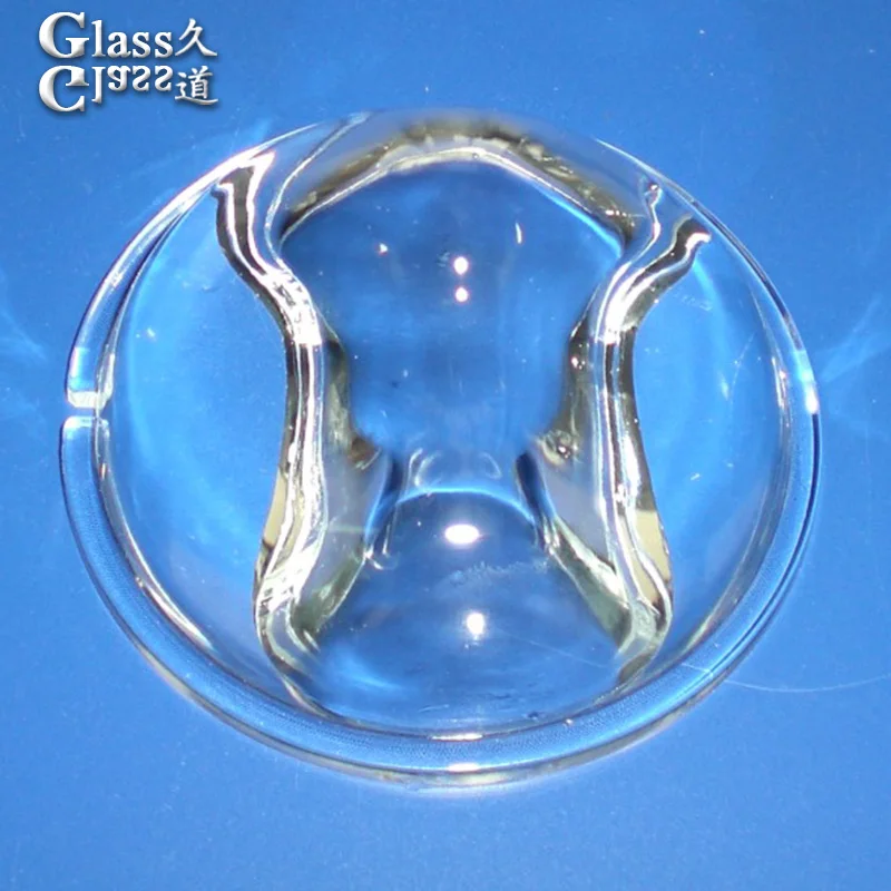 Polishing borosilicate glass street light lamp led glass lenses