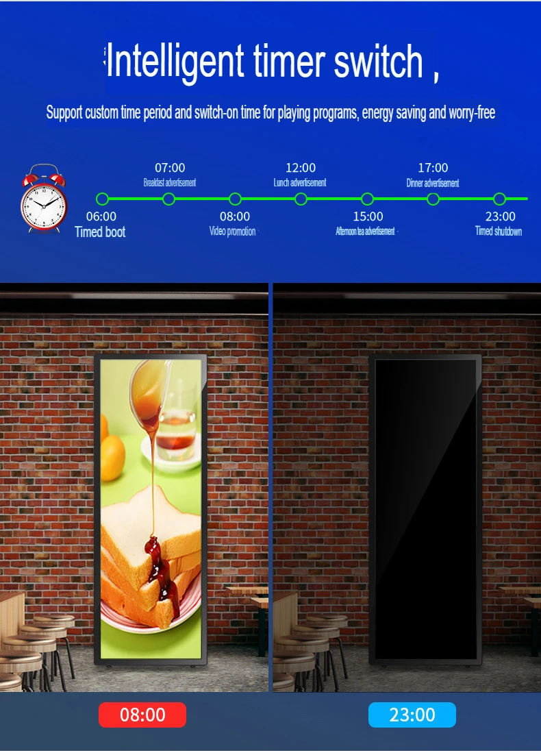 Производитель прямых продаж 32 43 50 дюймов ЖК-цифровой рекламный экран digital signage дисплей