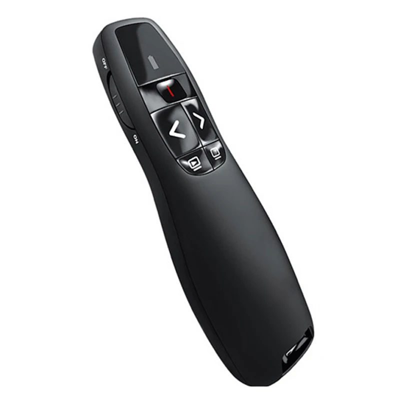 2.4GHz USB Wireless PPT Laser Presentation Remote Control Portable Handheld Presenter USB laser pointer R400 Presenter Clicker