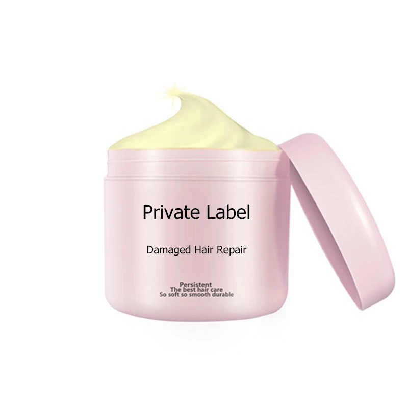 2020 New Coconut Oil Organic Hair Smooth Hair Cream Mask For Curly Hair