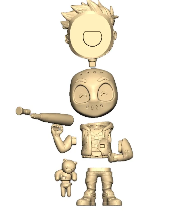 Custom Art Manufacturers Designer Custom Make Your Own Collectible 3D print Plastic ABS Vinyl Toys PVC Figure