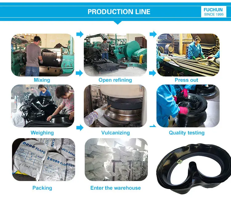 DODO Natural rubber 1200-20 11.00-20 tyre flaps for tyres