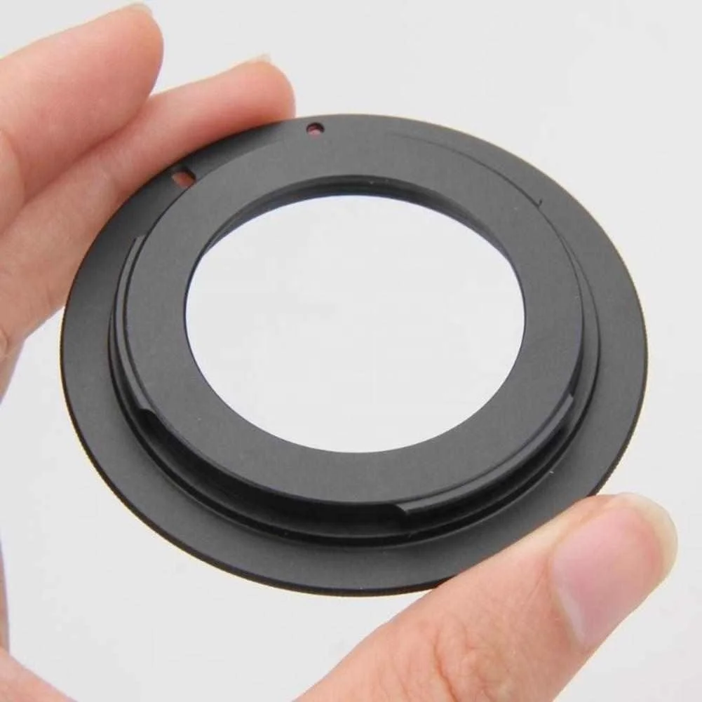 New M42 Lens to for Canon Ef Mount Adapter Ring Black