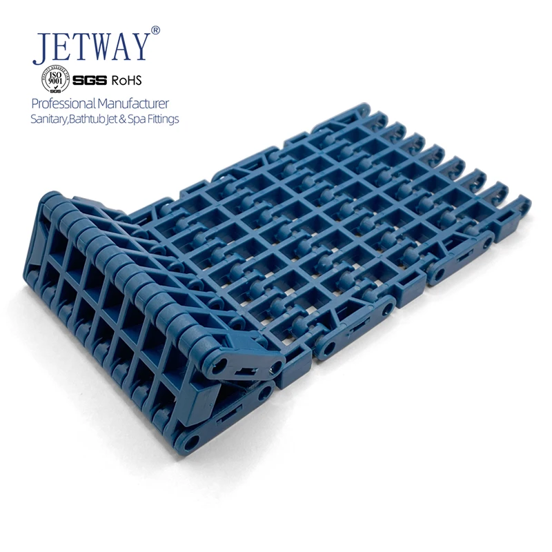 Jetway шаг 25,4 мм, Лидер продаж, модный 1000 плоский модульный сетчатый конвейер, пластиковая роликовая цепь, сетчатая лента
