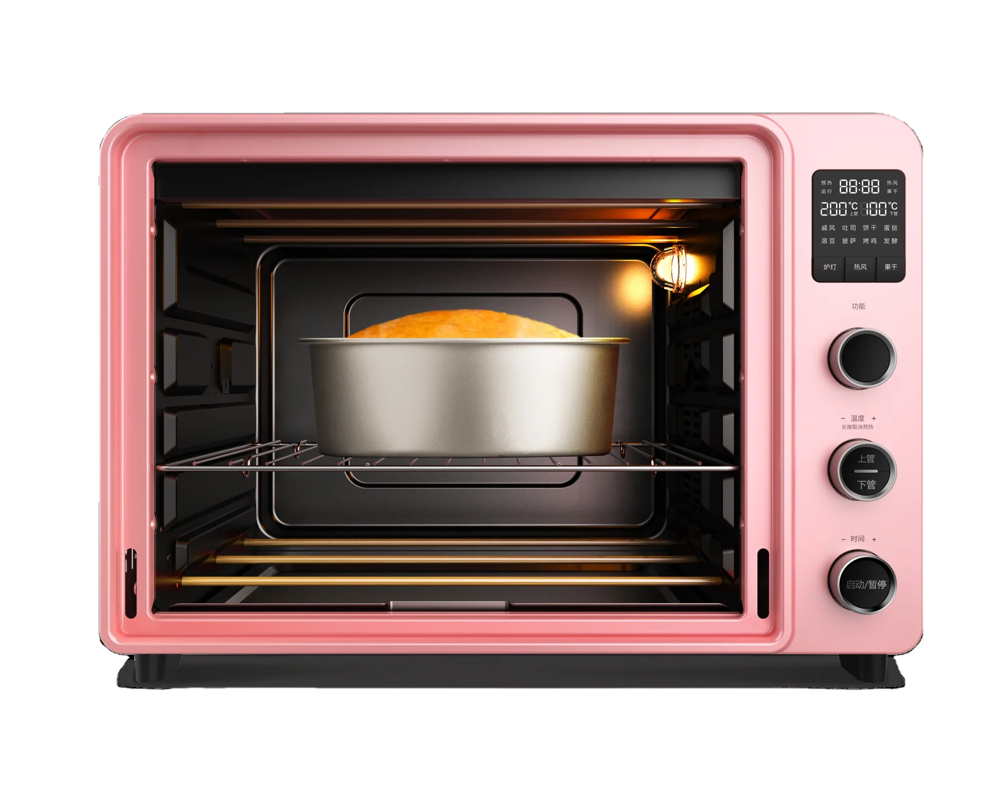 
 Электрическая духовка для выпекания на кухонная машина с 40L емкости по производству пиццы печь  