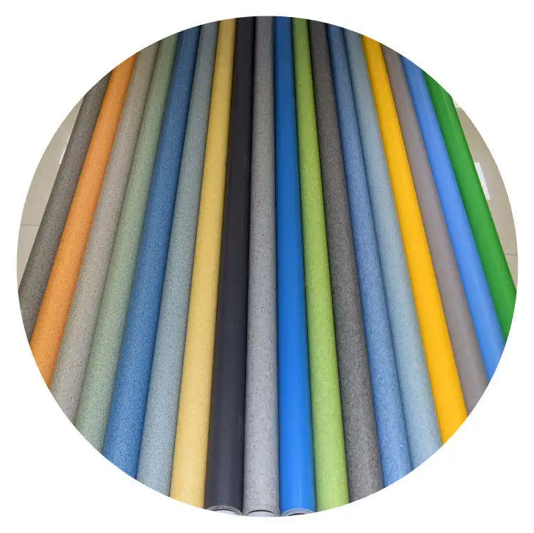 Настраиваемые виниловые рулоны Нескользящие напольные покрытия коммерческие 2 0 Виниловые Полы Из ПВХ