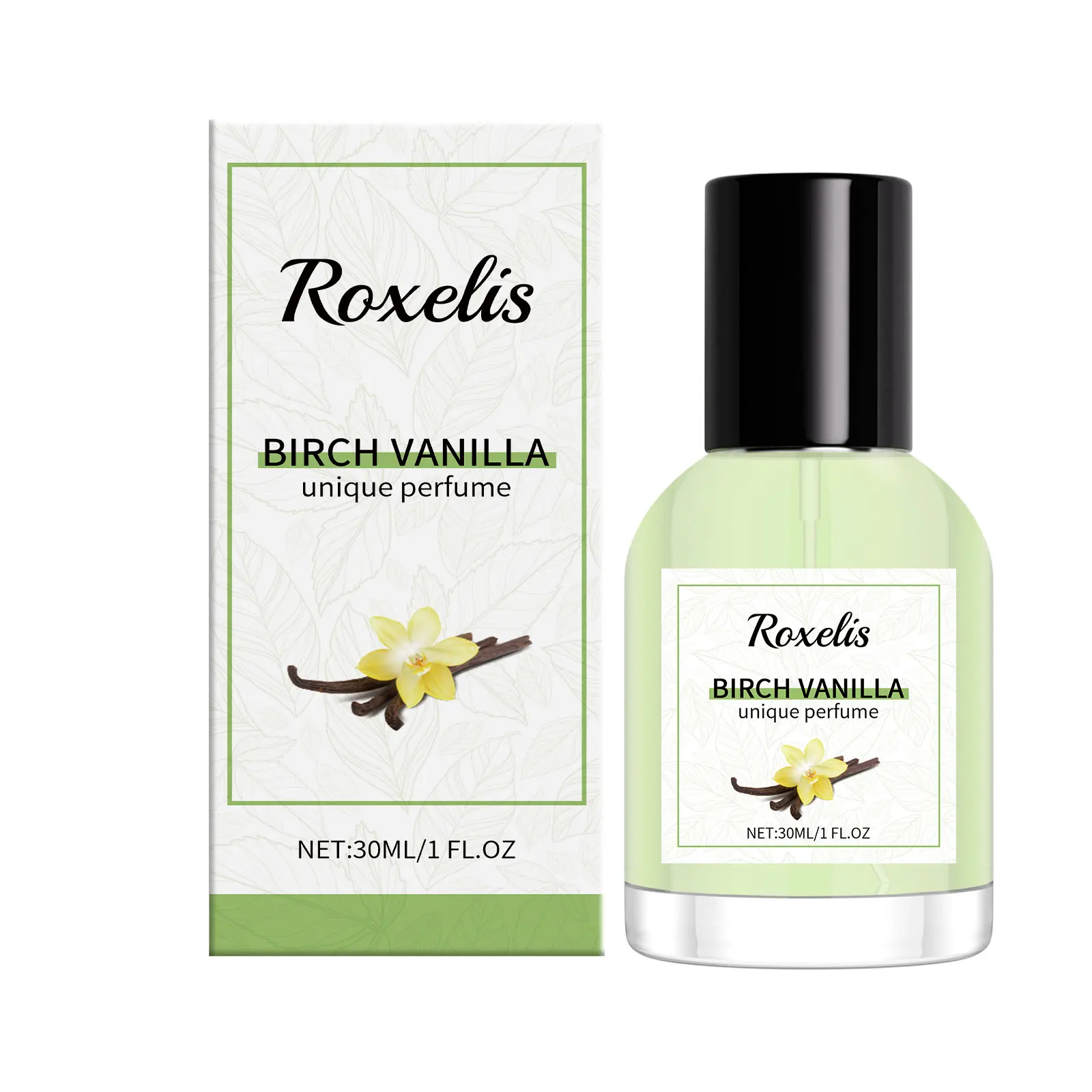 Roxelis Birch Vanilla Unique perfume Date Charm perfume Birch Vanilla Fragrance Elegant Charming Portable perfume