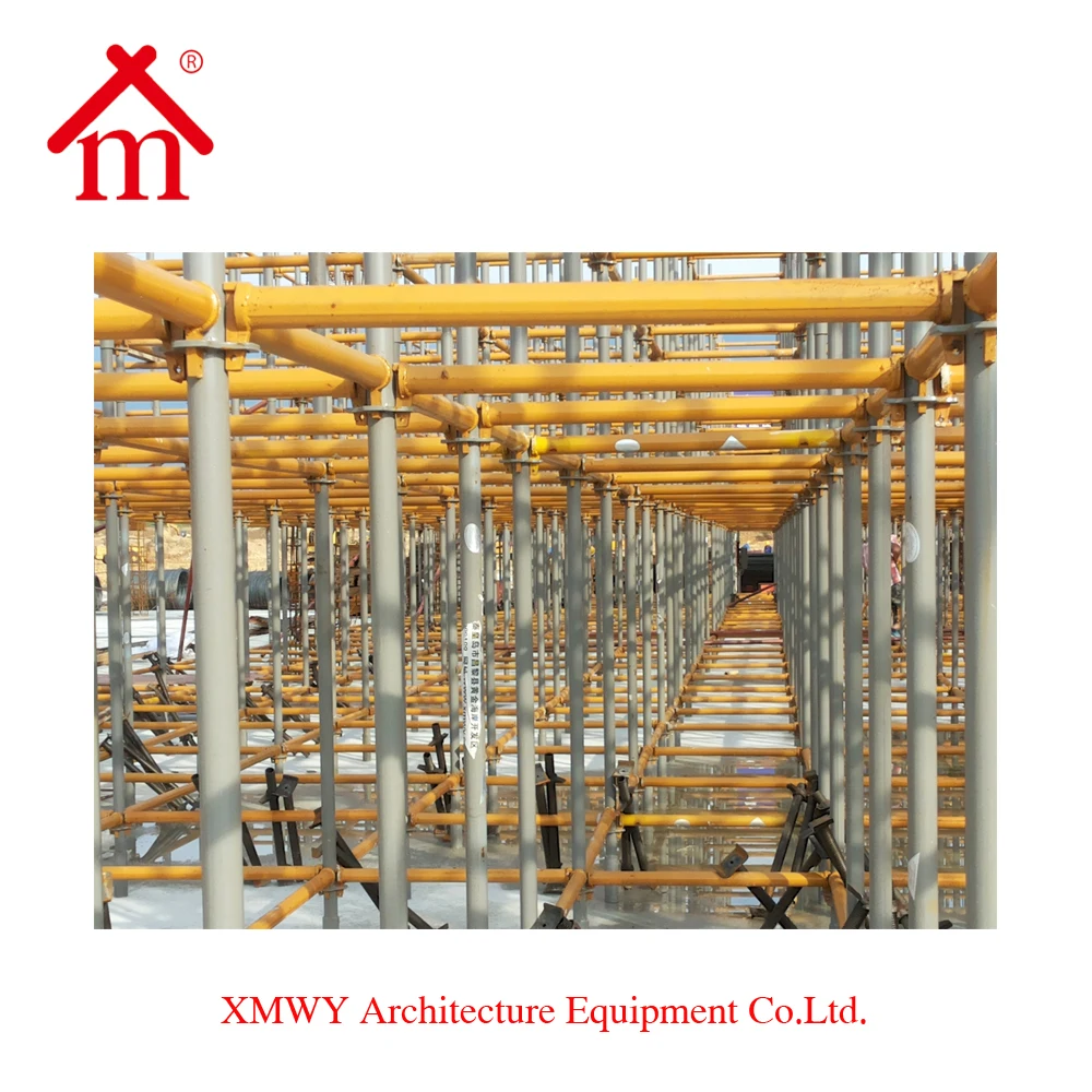 Q235 quick ring lock scaffolding in construction