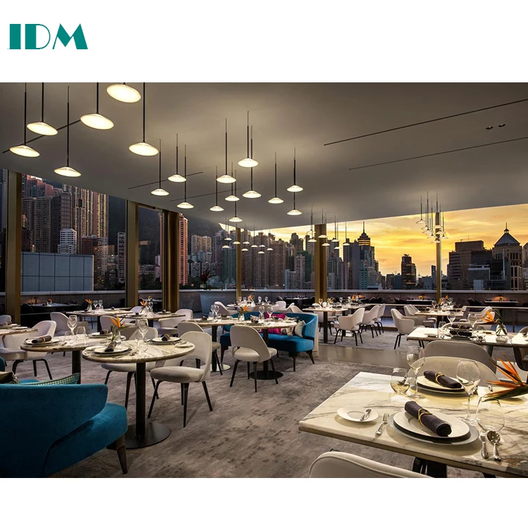 IDM-R182 мебель для отелей обеденный стол стул набор отель Ресторан мебель