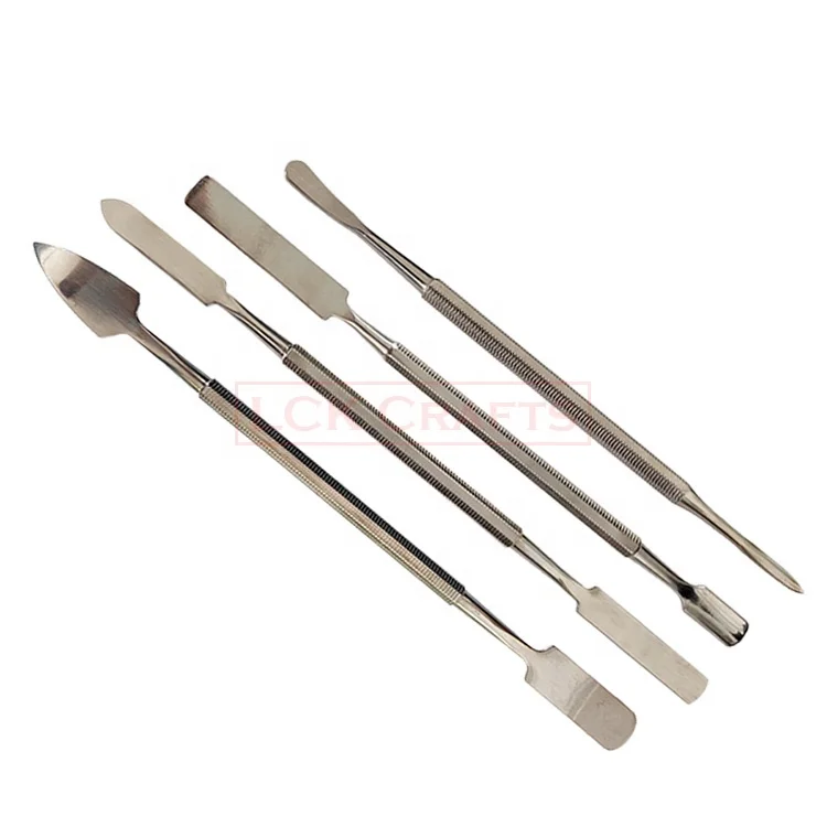 Pottery Tools Wax Spatulas Carving Sculpting Tools Set Stainless Steel Spatula Wax Clay Sculpting Tool Set