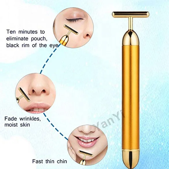 YanYi personal skin care 24k gold facial energy beauty bar