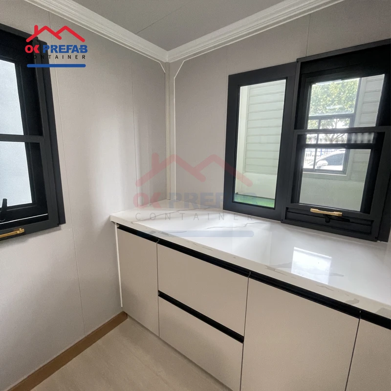 20 30 40Ft Australia 2 3 4 Bedroom Luxury Easy Move Prefabricated Foldable Homes Expandable Container House With Full Bathroom