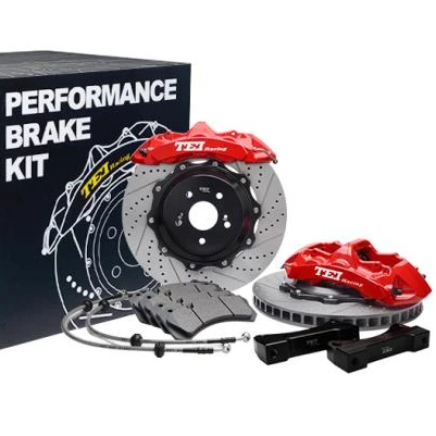 TEI Racing S60 Big Brake Kit For Toyota Alphard Vellfire BBK 6piston Calipers 20inch wheel size