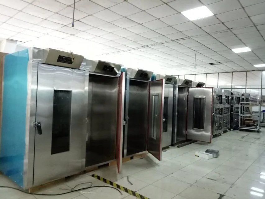 32 Trays Bread Dough Proofer Single Door Dough Fermentation Machine Baked Food Bakery Machines 32 Trays Proofer Dough Prover