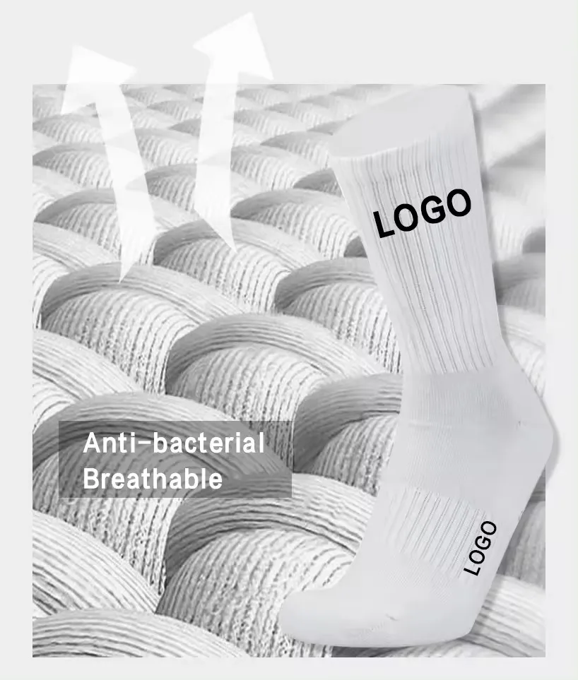 Designer casual jacquard knitted letter wholesale crew cotton brands socks funny sports custom socks men