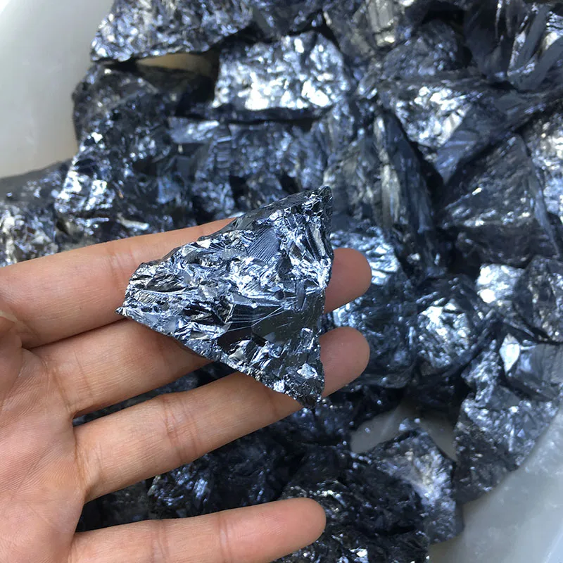 Nature Terahertz Crystal Rough Rock Stone Tungsten Mineral Specimen Unpolished for Decoration