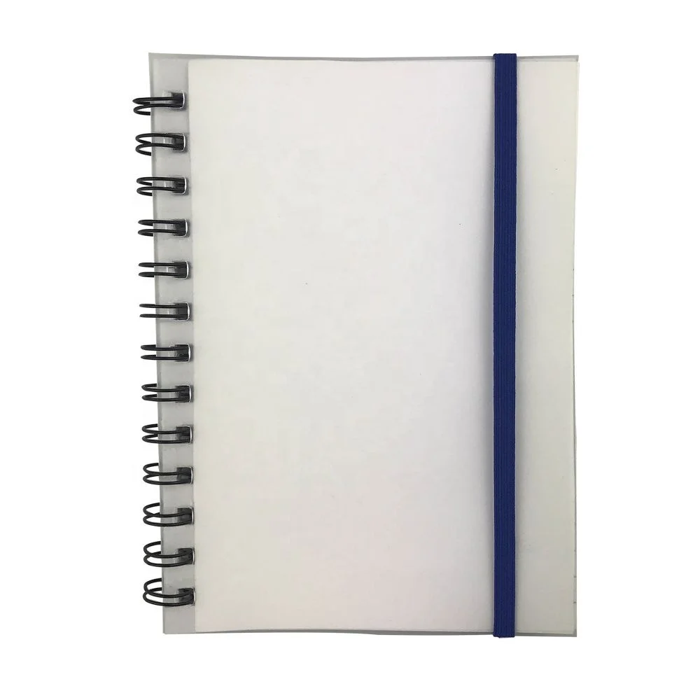 B6 Frosted PP Cover Notebook with Side Spiral Bound and Recycled Lined Paper NB014 Promotional Gifts Laura B6 PP Notebook