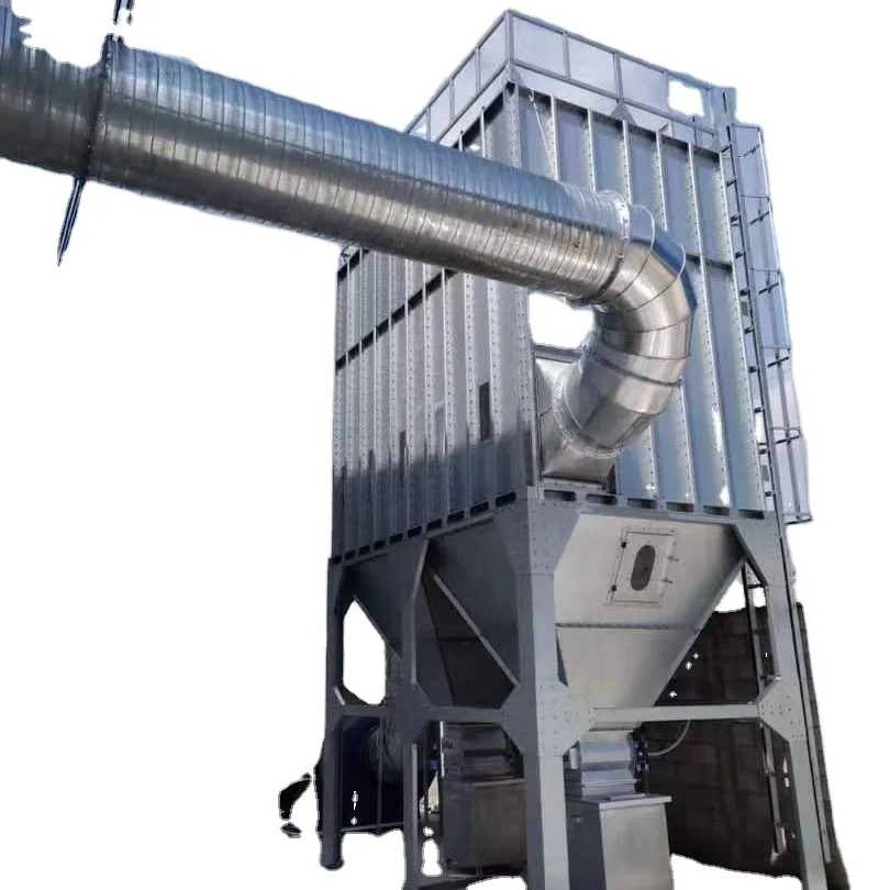 Pulse Jet Industrial Dust Collector For Woodworking Cutting Table Sawing Machine
