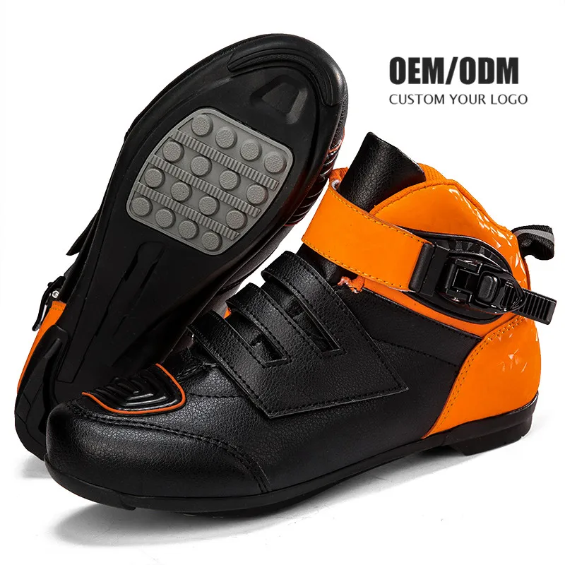 Oem Odm Boots Outdoor Road Racing Motorcycle Youth Boots Protective Dirt Bike Riding Shoe