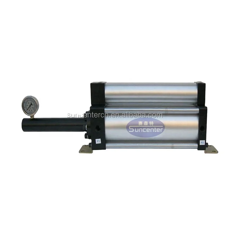 High Performance Air Driven Pneumatic Hydraulic Oil Cylinder With 100T Output Force