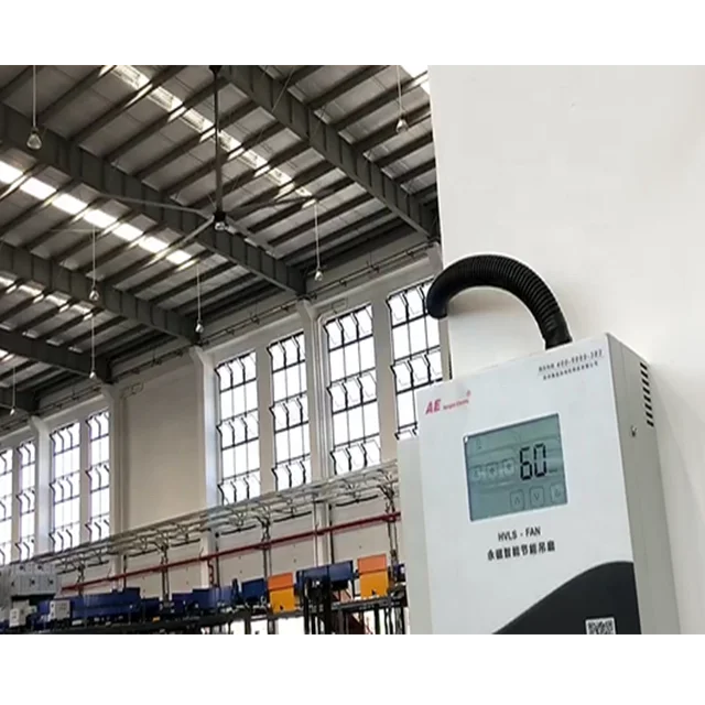 Apogee 12ft warehouse use hvls ceiling fans