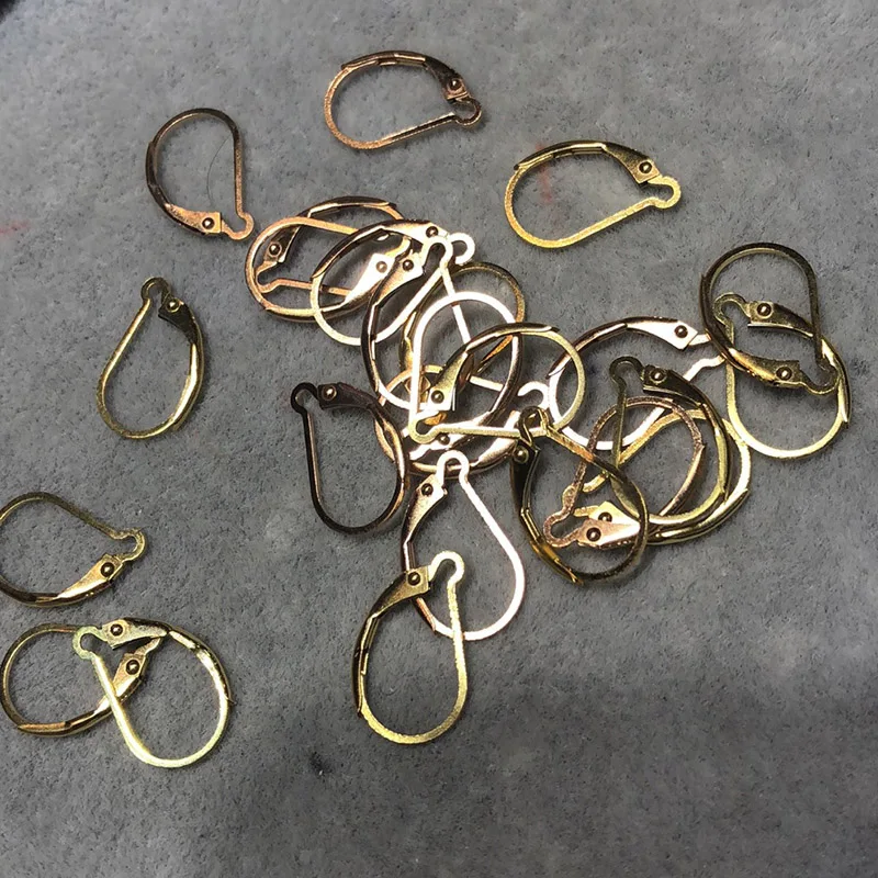 Au 750 Jewelry DIY Accessories18K gold hook earring for Jewelry making