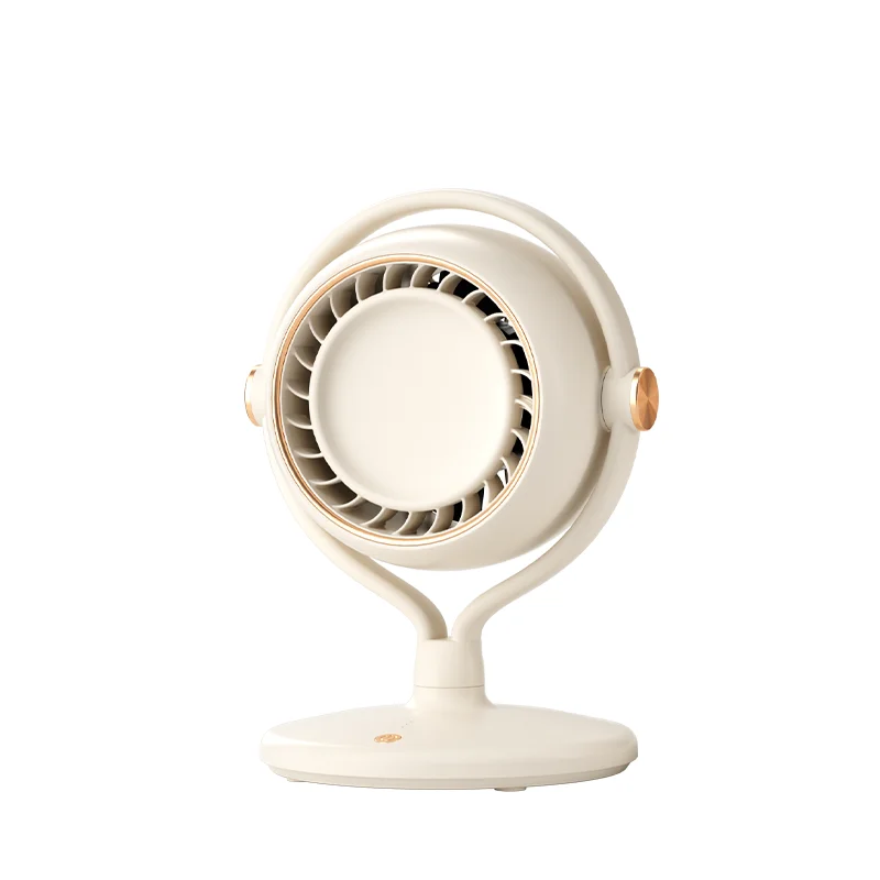 2024 new Rechargeable 2400mah lithium battery USB fan with Type-c for Desktop chair and floor or camping outdoor air cooling fan