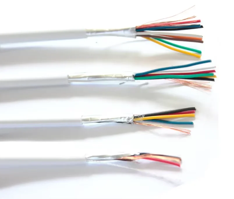 Security Alarm Cable 2/4/6 22/24/26 AWG New PVC Jacket 100M/150M PER REEL
