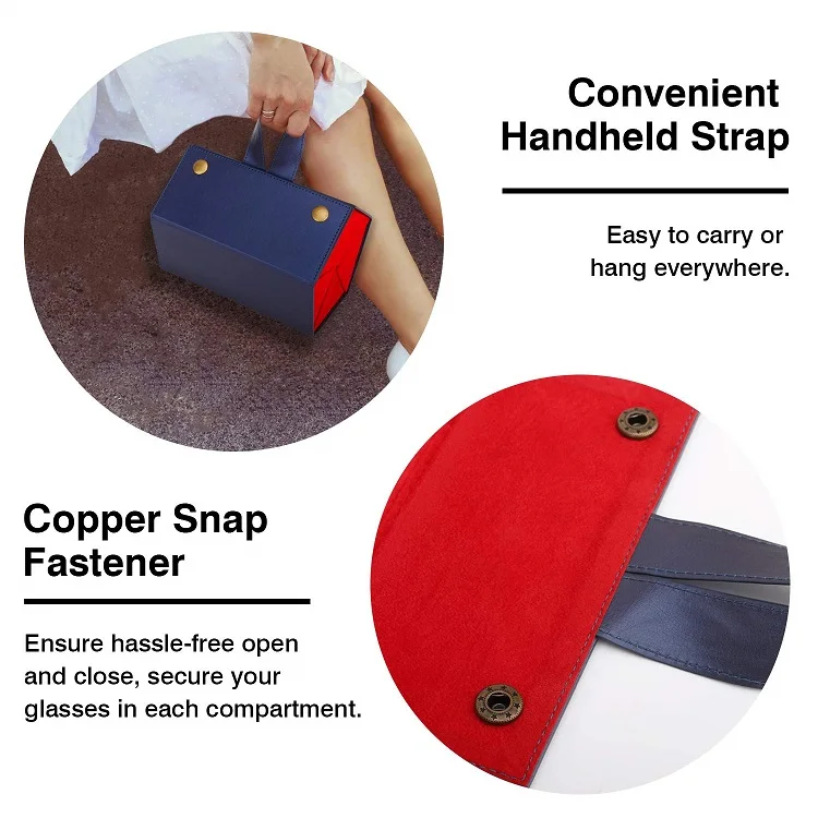 Custom BIg capacity Eyeglasses Bag Sunglasses Case for Glasses