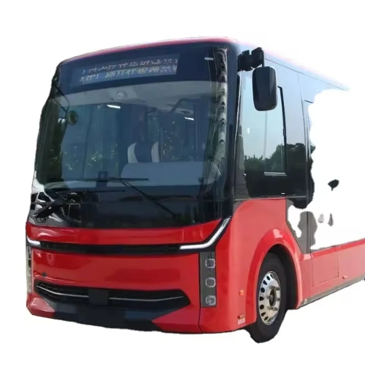 New Energy  Bus 20-25 seats road transport with Aluminum Alloy Chassis Heavy Duty  campus transport  AWD Drive