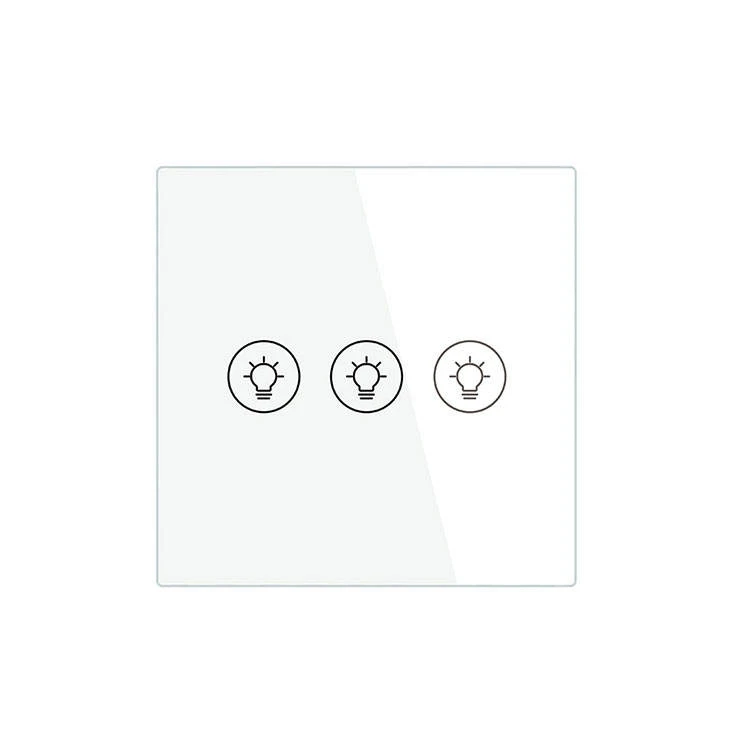 Tuya ZigBee Smart 1/2/3 Gang Light Dimmer Switch Independent Control APP Control Works with Alexa Google Home