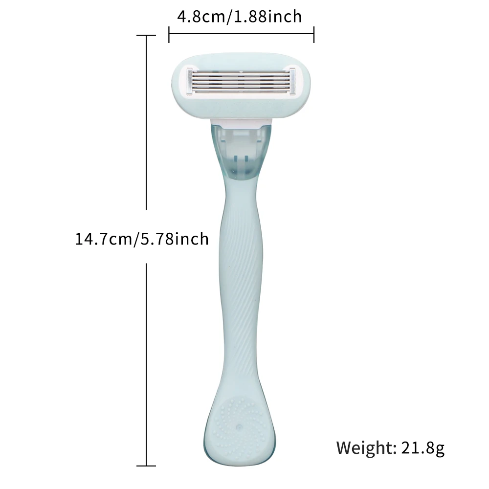 OEM Women Facial Makeup Shaving Razor 5 Blade With 1 Cartridge System Razor