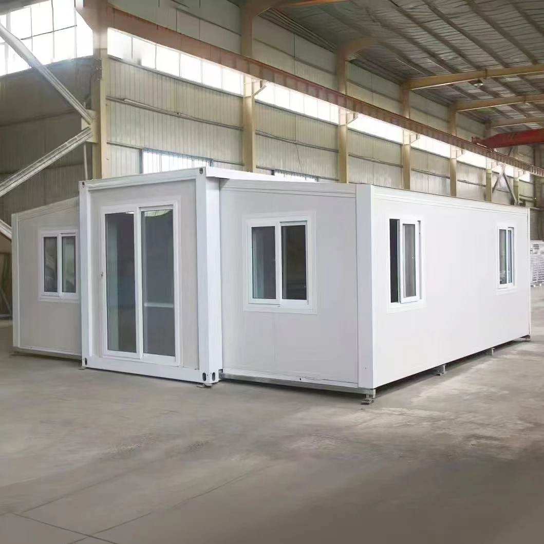 Custom Export Double Wing Folding Box Container Expansion House Prefabricated Building For Sale