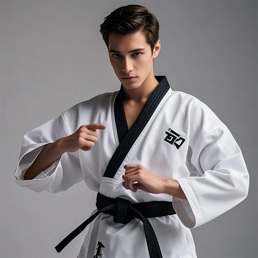 Private Custom Logo  Design Martial Arts Karate Uniform White Color 100 Cotton Men Karate Uniform