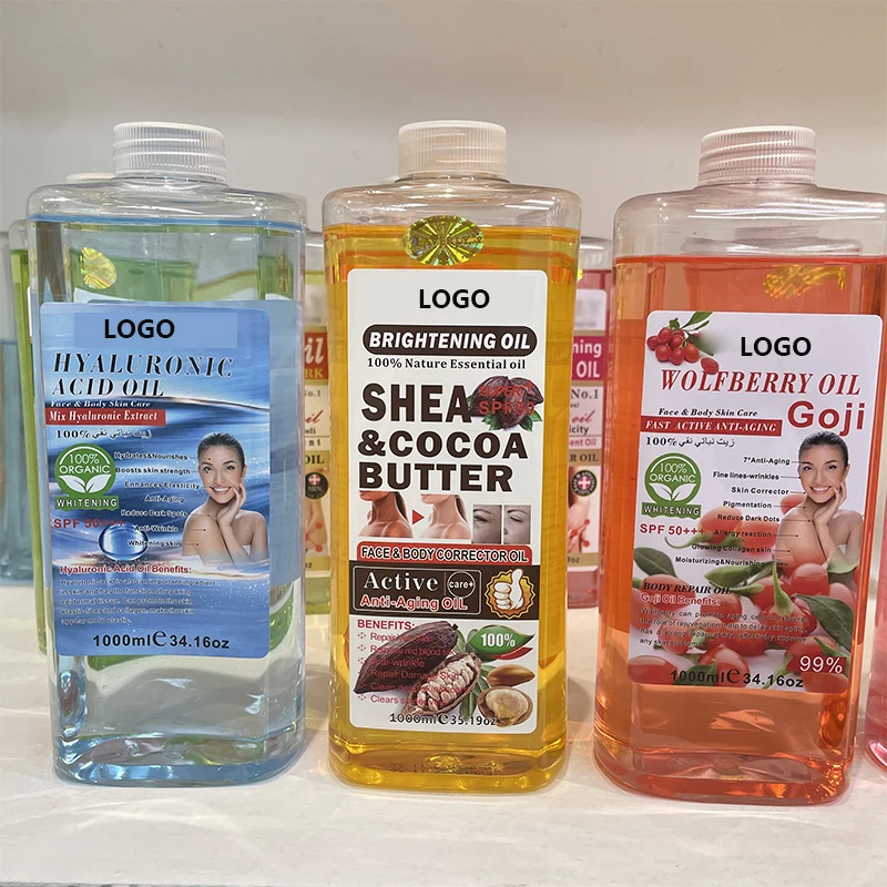 OEM Private Label 1000 ml Organic Lemon Essential Oil For Skin Moisturizing Anti-wrinkle Body