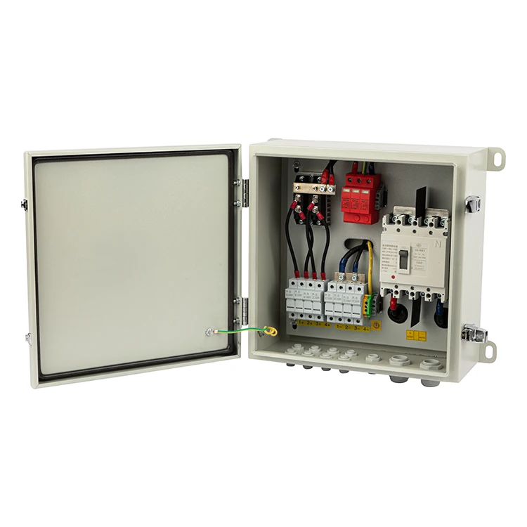 CKMINE завод безопасный PV-массив 4-струнный комбайнер IP65 1000vdc 55A для системы солнечных панелей